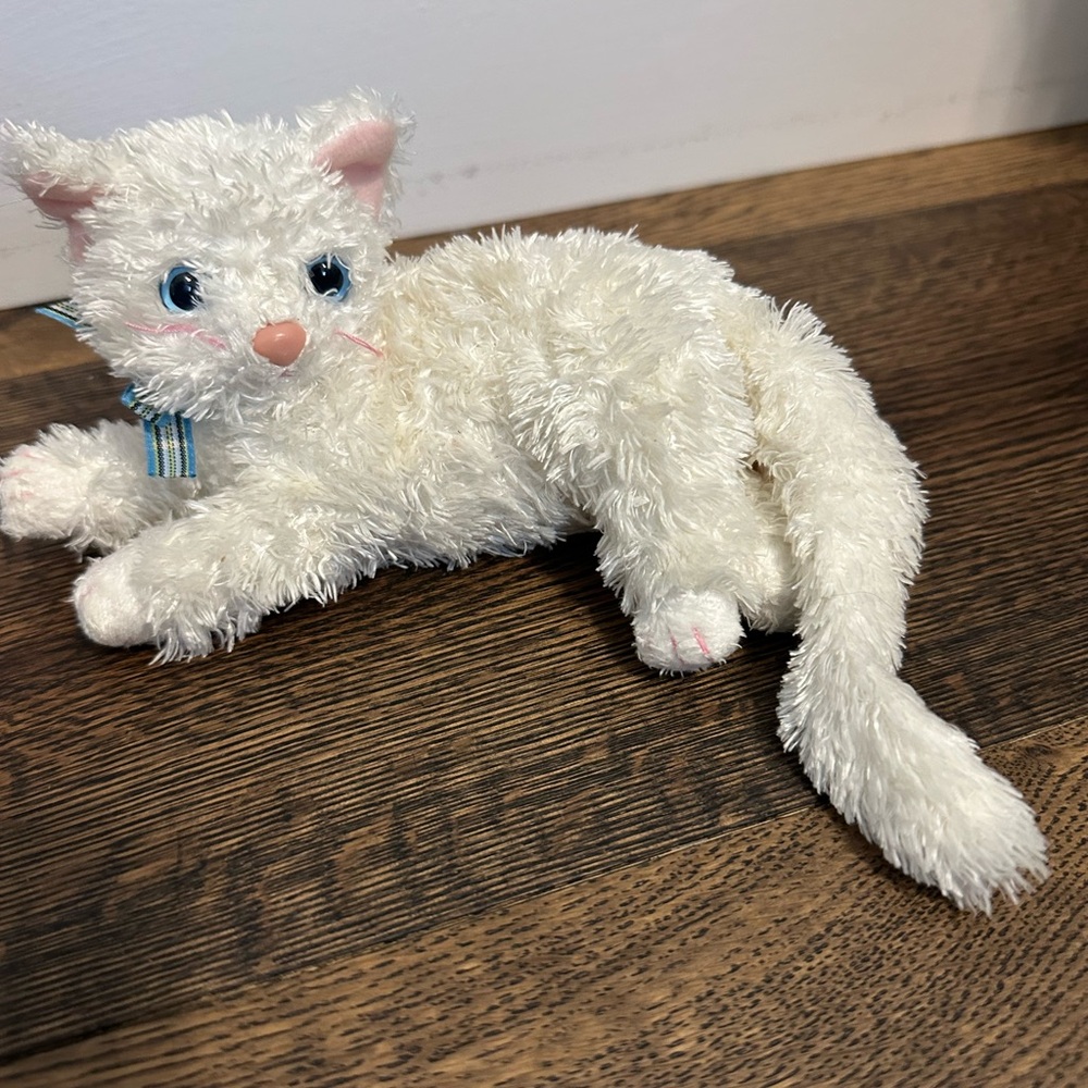 Ty Beanie Baby Starlett the White Cat